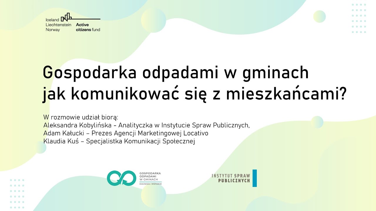 Gospodarka odpadami w gminach &ndash; jak komunikować się z mieszkańcami?