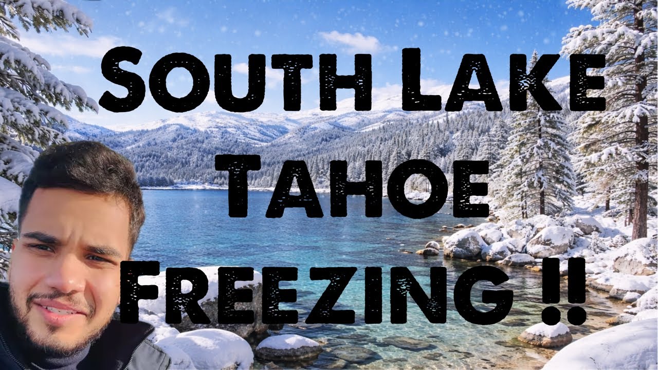 South Lake Tahoe in Winter Snowstorm Travel Vlog
