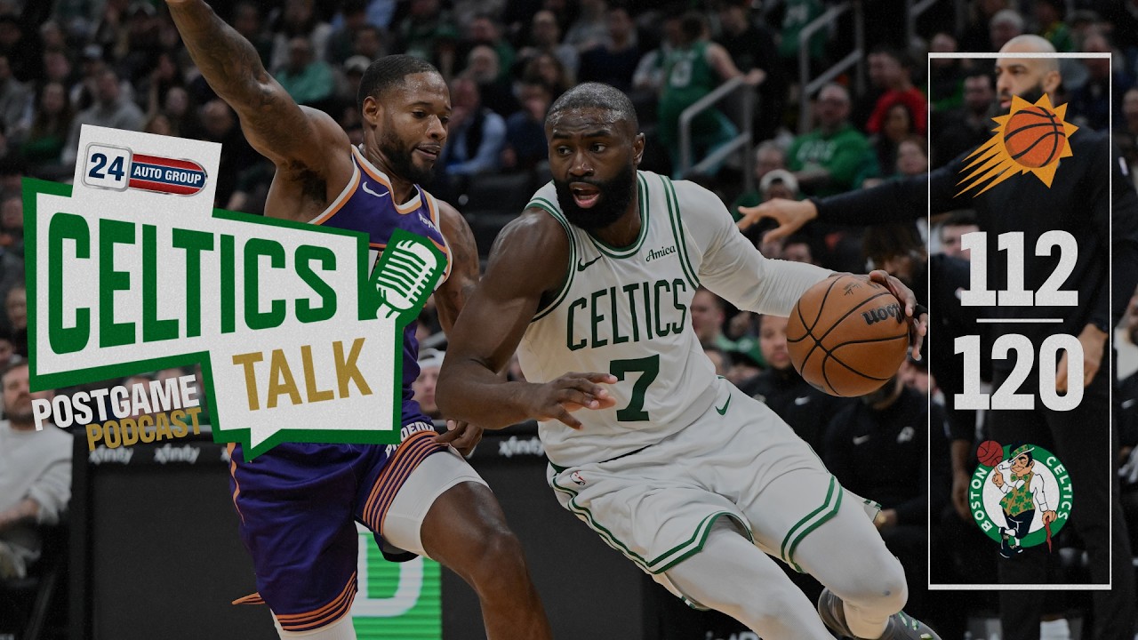 POSTGAME POD: Jaylen Brown puts on another MVP-level performance in Celtics win over Suns