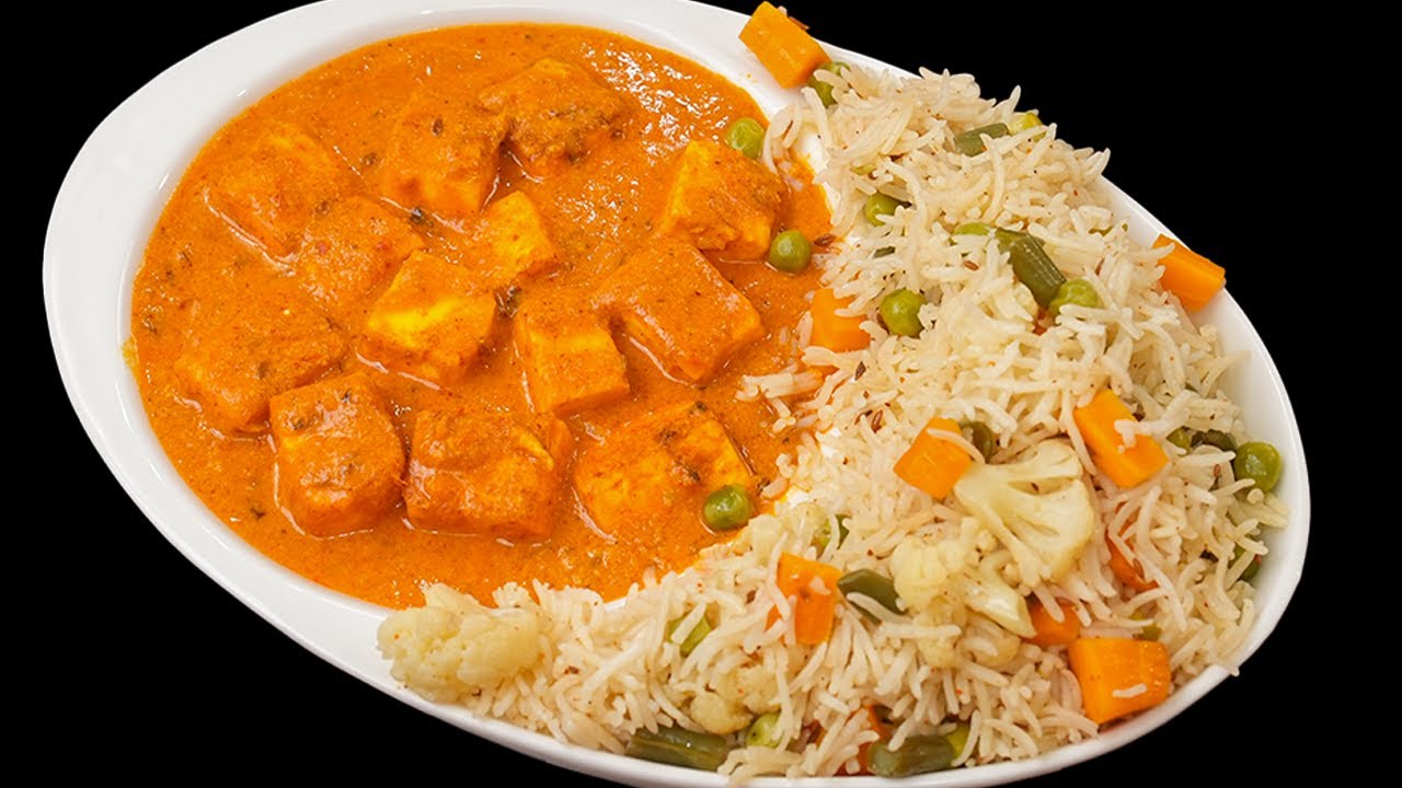 बिना लहसुन प्याज़ के होटल जैसी शाही पनीर और पुलाव | No onion garlic Paneer and Pulao | KabitasKitchen