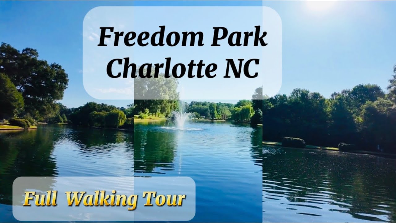 Charlotte NC | Freedom Park Full Walking Tour 2025| POV #charlottenc #park #lake