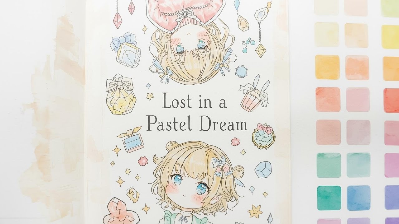 Lost in a Pastel Dream ✨ | Cute Aesthetic Anime Art 