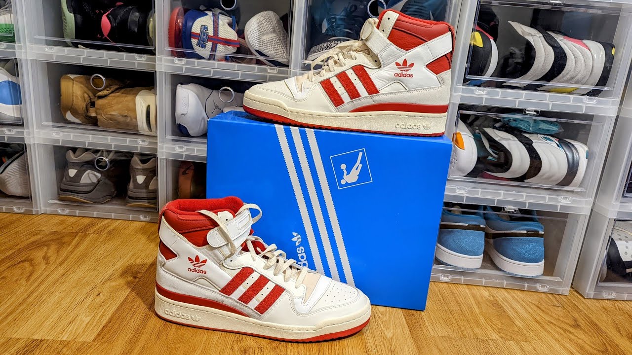 Adidas Forum 84 Hi Team Power Red Review & On Feet!!