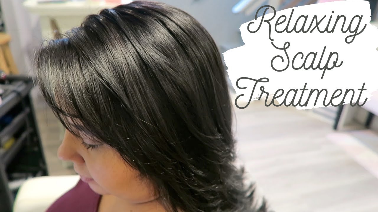 RELAXING SCALP TREATMENT & SALON BLOWOUT!