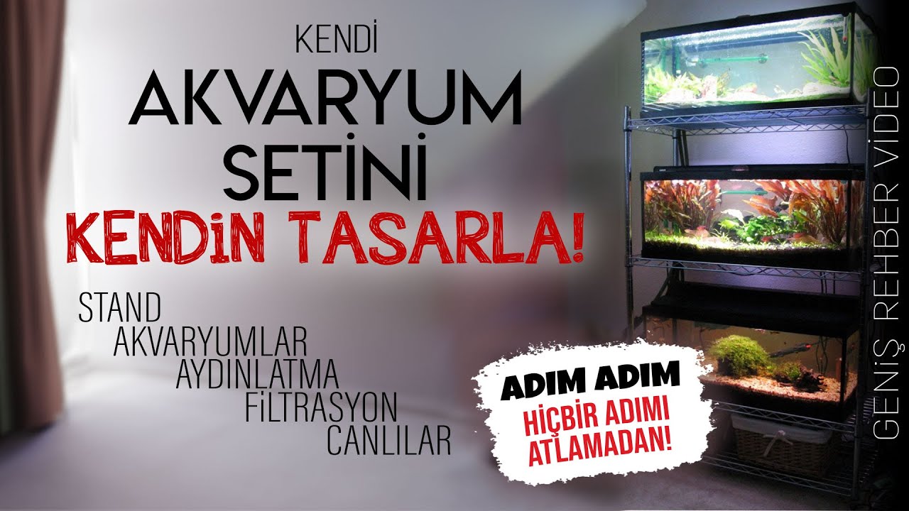 BAŞTAN SONRA BİR AKVARYUM SETİ KURMAK! | ÖNEMLİ PÜF NOKTALARI 🤨|  DETAYLI ANLATIM VE KURULUM 💪