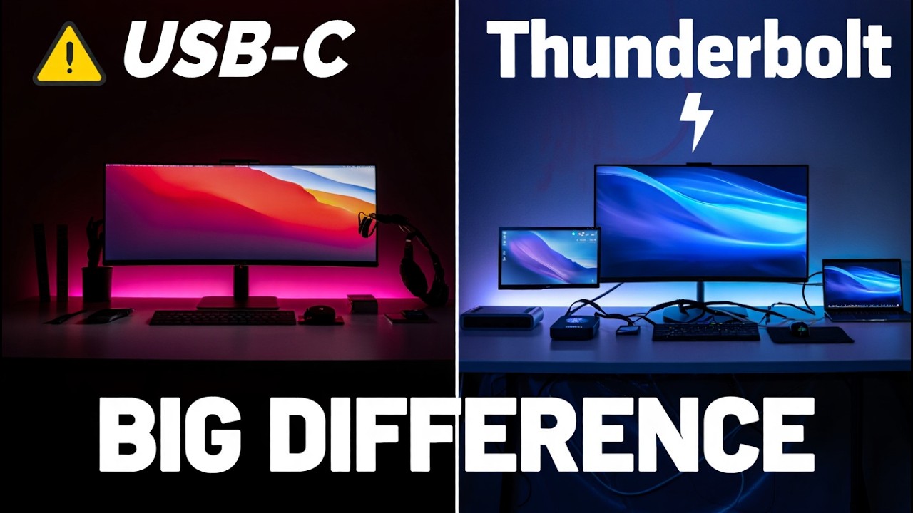 USB C vs USB4 vs Thunderbolt &mdash; Here&rsquo;s What You Need to Know