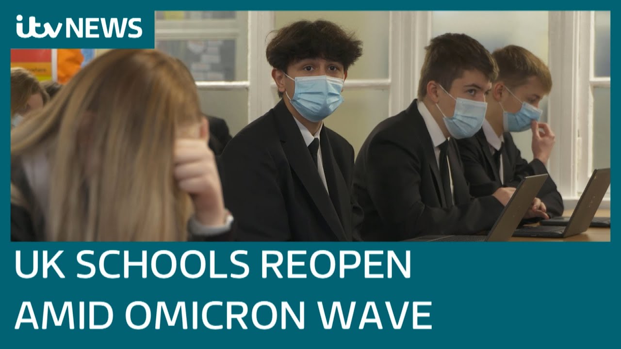 UK pupils return to school with new Covid rules as Omicron threatens staff shortages | ITV News