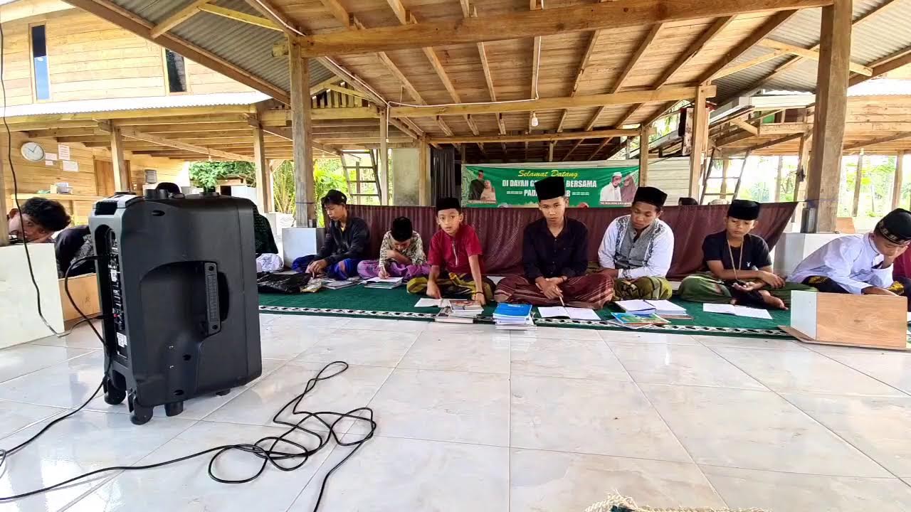 Pengajian Santri2 Tgk RIJAL ARON di  dayah bineh laot. Daftarkan Santri2 Gratis Semuanya