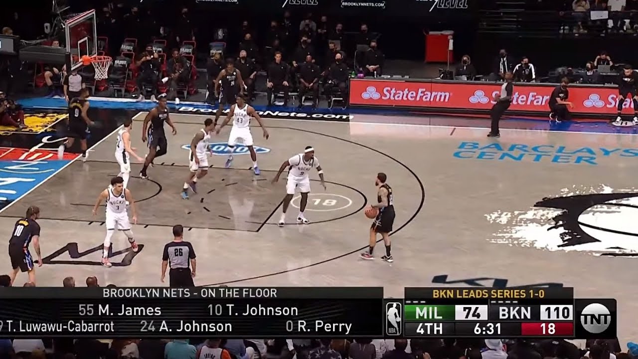 Mike James hits a nasty one-legged floater & then pulls up for HEAT CHECK...