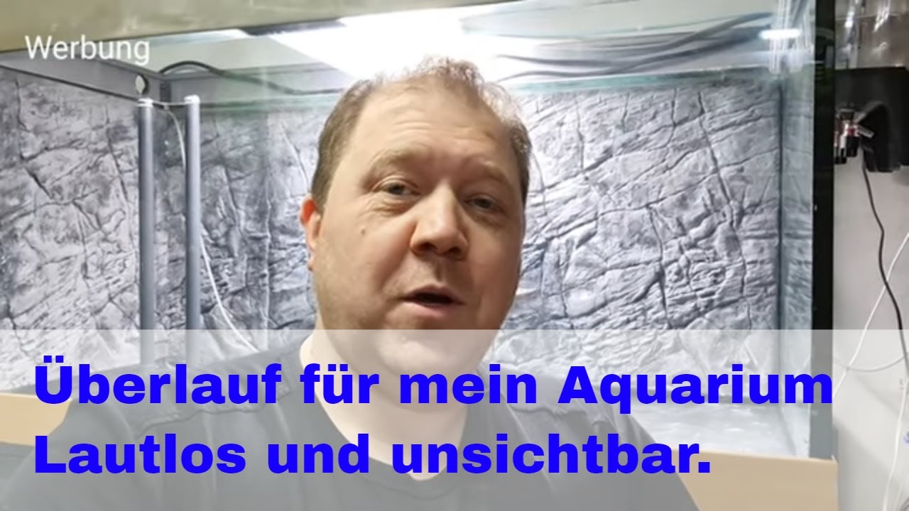 Überlauf für mein  Aquarium / Filterbecken lautlos und unsichtbar. Durso Standpipe