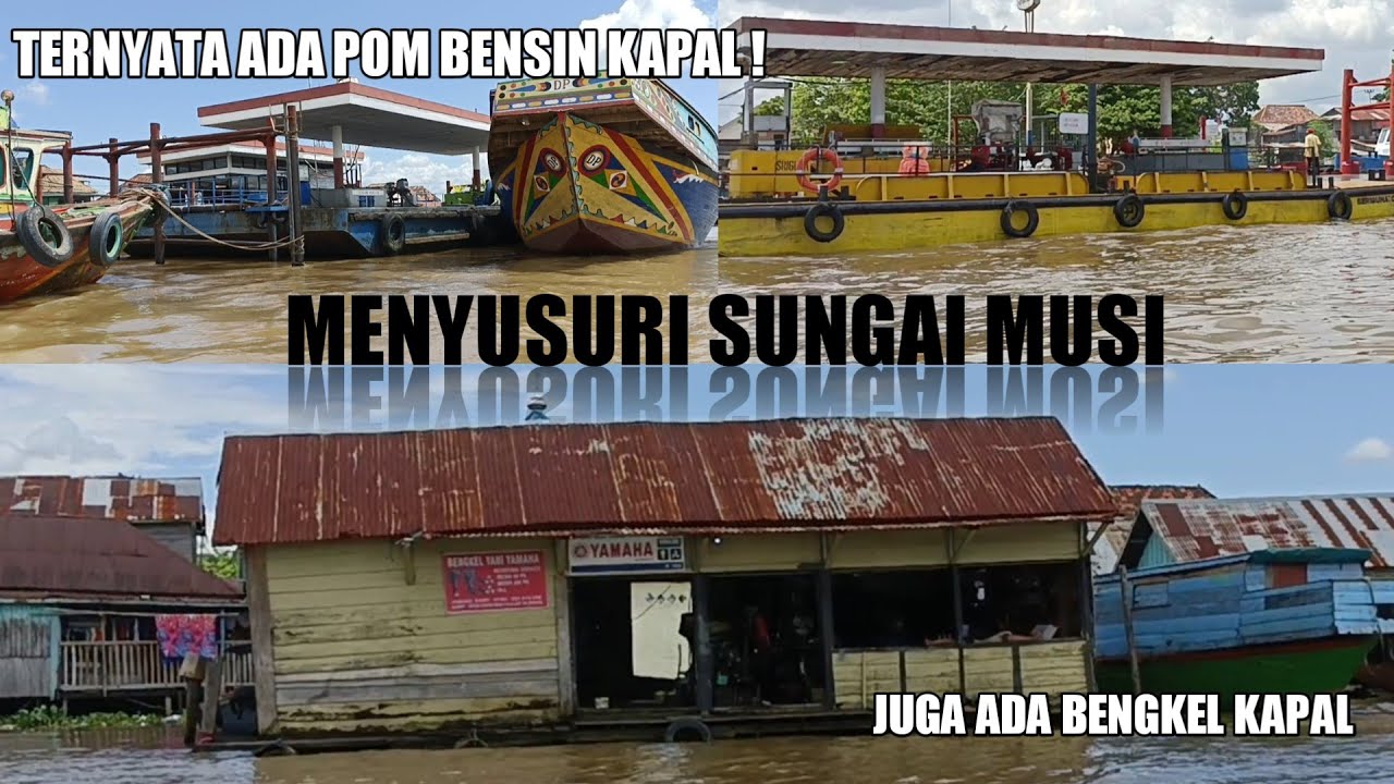 WISATA KELILING SUNGAI MUSI PALEMBANG NAIK PERAHU KETEK