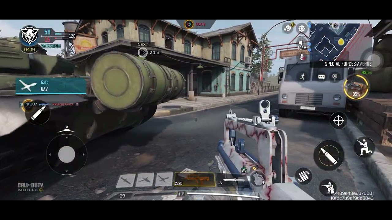 First day in CALL OF DUTY extreem war OP