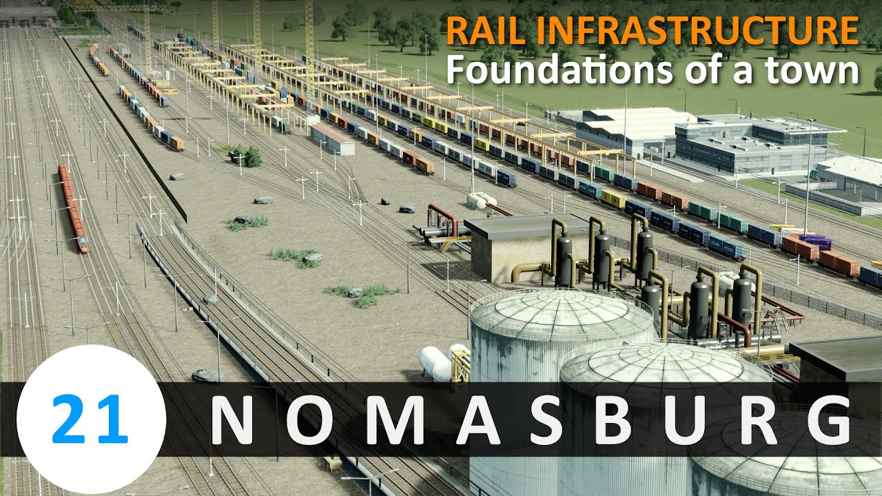 Создание города вокруг железной дороги — Городские горизонты: Номасбург [21]