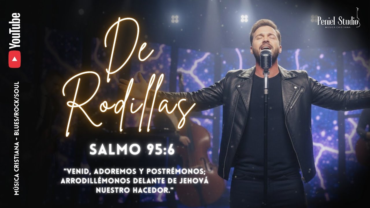 De Rodillas - Postrado (Salmo 95:6) | Peniel Studio | Música Cristiana Rock soul 