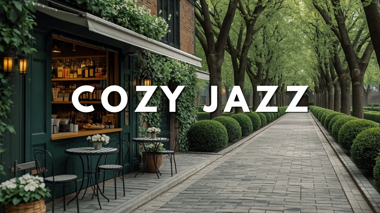 Peaceful Walk Jazz 🌳 Smooth Piano Music for Relaxing
