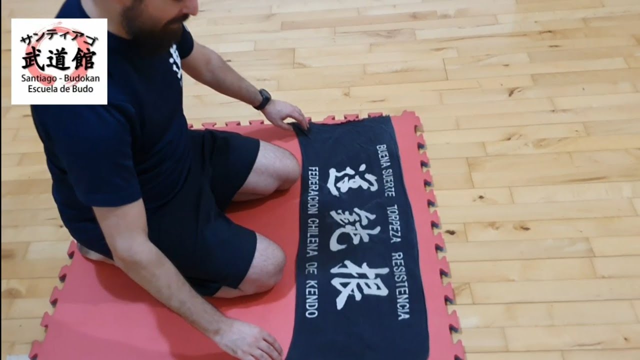 Uso del Tenugui en Kendo