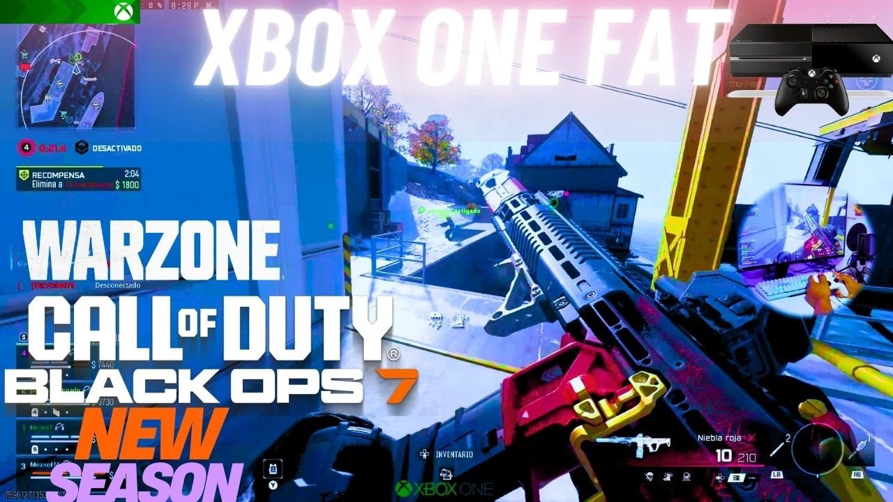REAL WARZONE 5.0 X COD BO7 EN XBOX ONE FAT  en 2026 ¿VALE LA PENA AUN?
