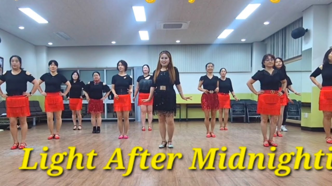 Light After Midnight Line Dance/라이트 애프터 미드나잇  라인댄스/Beginner/JLDK/생극 윤 라인댄스