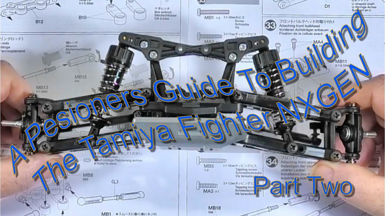 Сборка шасси Tamiya Fighter NXGEN, часть вторая