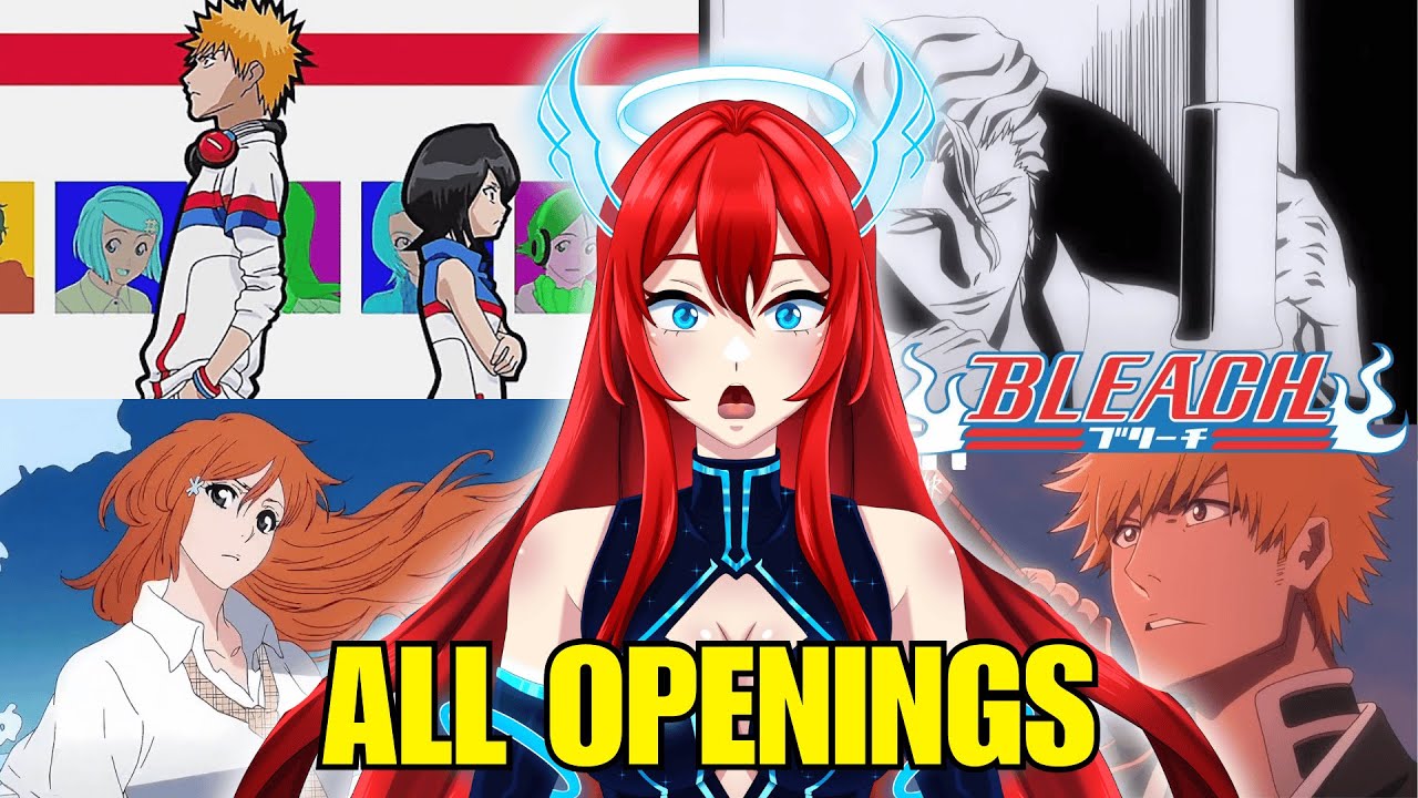 SO STYLISH!! | FIRST TIME REACTING to ALL BLEACH Openings (1-18)