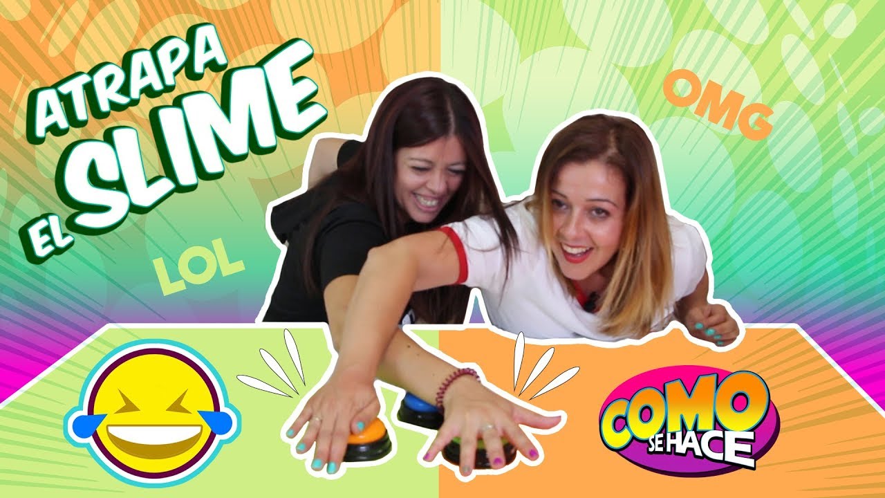 ATRAPA el SLIME CHALLENGE con MARTA de COMO SE HACE Bego vs Marta