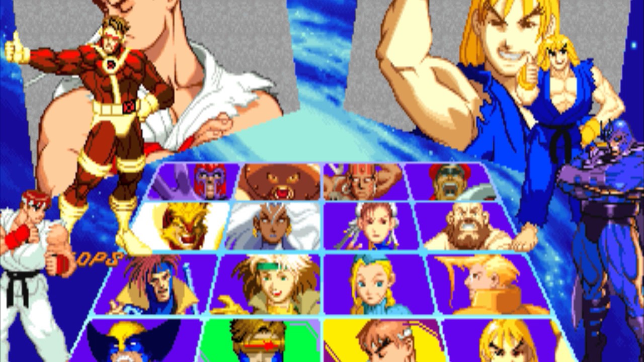 Xmen Vs Street Fighter   Online 01
