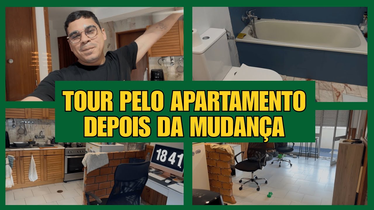 Mudança Concluída! Veja Como Ficou Nosso Apartamento em Portugal 🇵🇹🏡