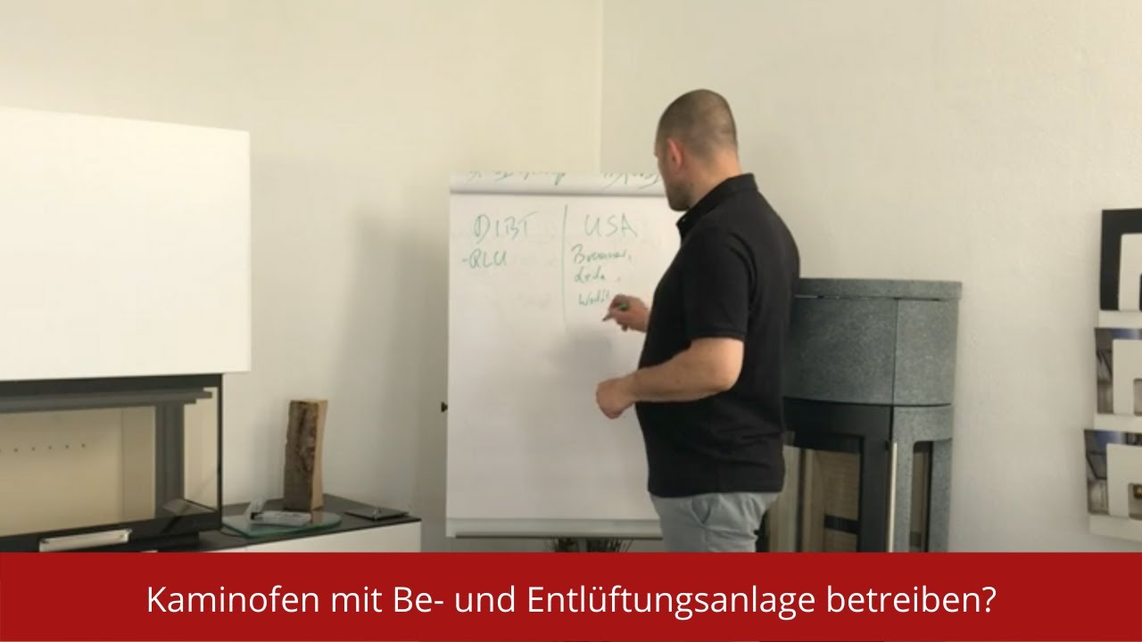 Kaminofen mit Be- und Entlüftungsanlage betreiben? Was ist wirklich wichtig?