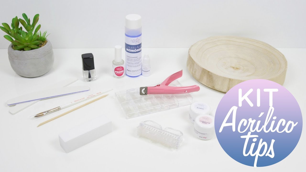 Paso a paso UÑAS ACRÍLICAS con TIPS | Manicura24