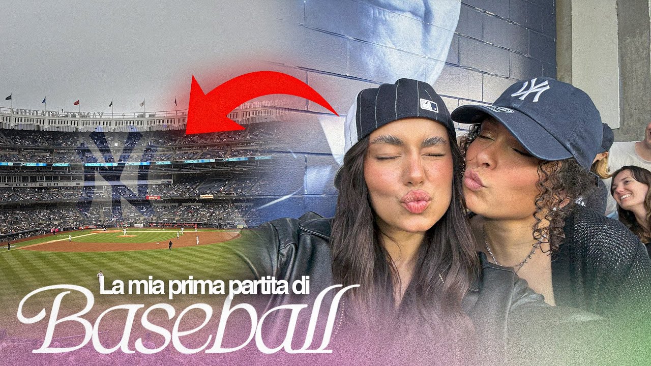 VADO ALLA MIA PRIMA PARTITA DI BASEBALL A NY!