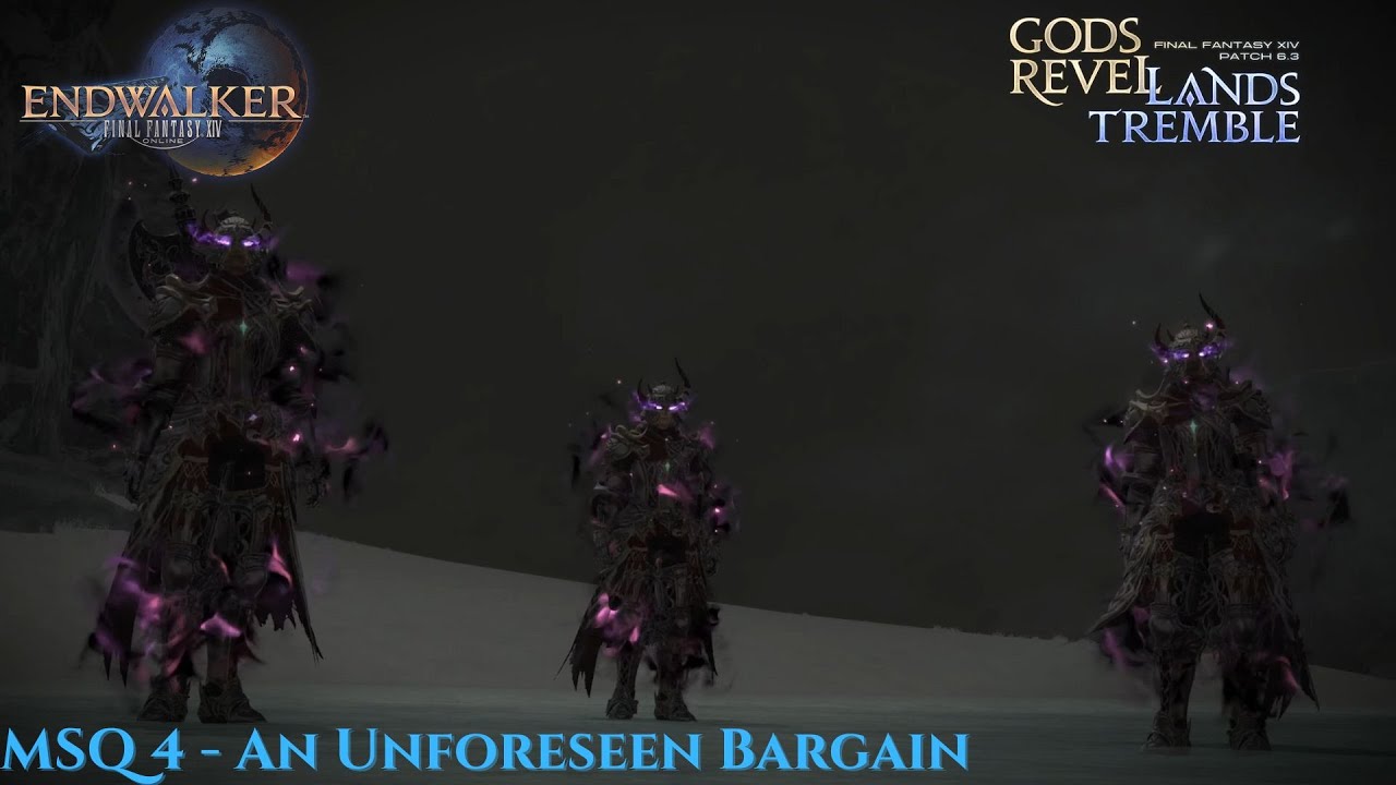 An Unforeseen Bargain - Final Fantasy 14: Endwalker Patch 6.3 MSQ 4