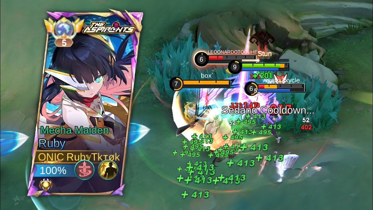 Item Ruby Buat Musuh Kena Mental! Build Ruby Full Cooldown, Full Spellvamp!!