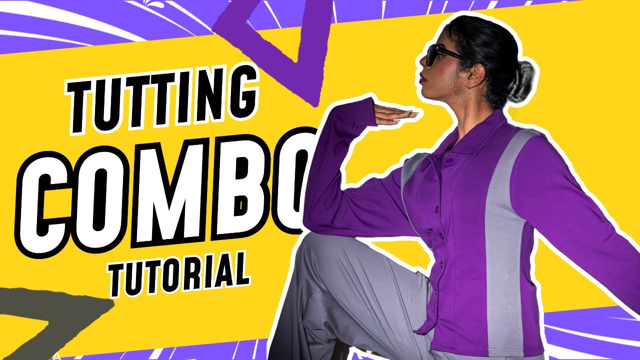 TUTTING DANCE ROUTINE 🔥| STEP BY STEP TUTORIAL | INTERMEDIATE LEVEL