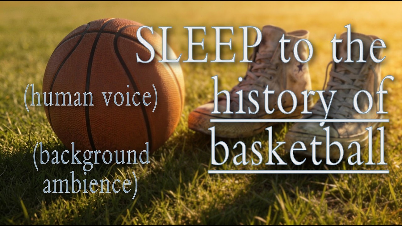 Fall asleep to the history of basketball. 45 min human narration with ambience to help you sleep.