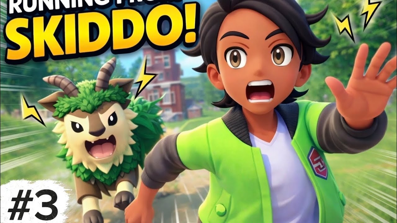 I got CHASED DOWN BY A WILD SKIDDO in Pokémon Legends Z-A | #3