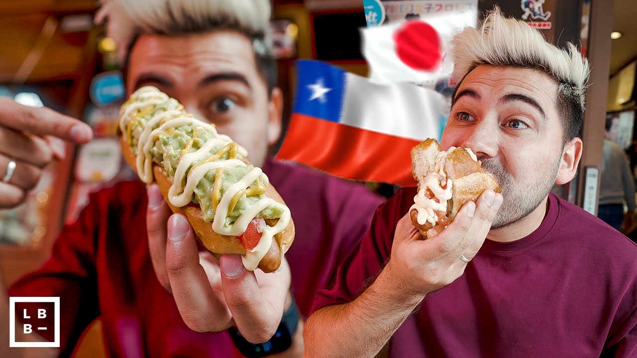 Probando COMIDA CHILENA en JAP&Oacute;N 🇨🇱 | Completos, Empanadas & Choripan en TOKIO!