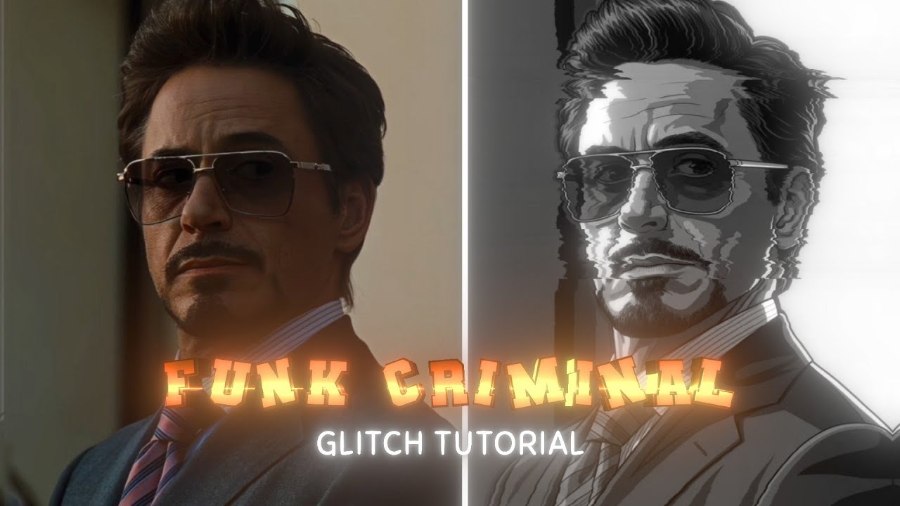 AE like Funk Criminal Glitch tutorial in alight motion || Alight motion tutorial
