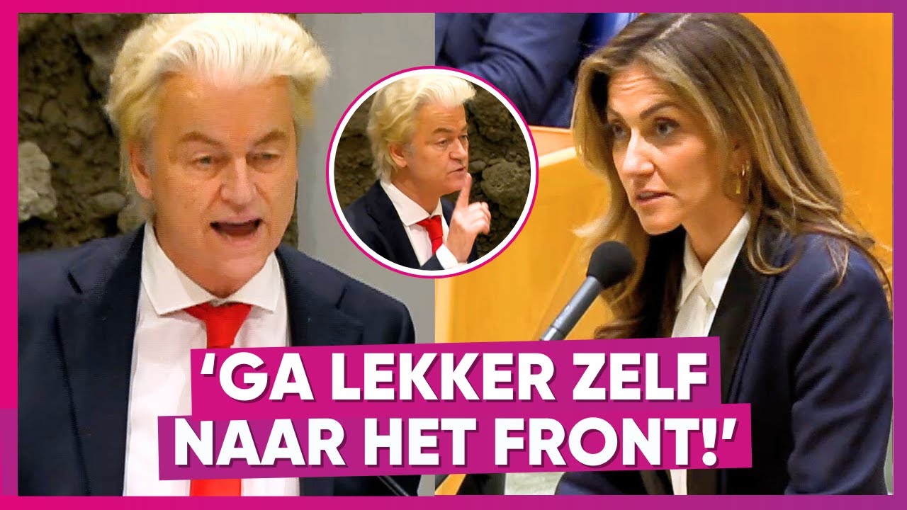 Ruzie! Wilders sloopt Yesilgöz volledig over Oekraïne