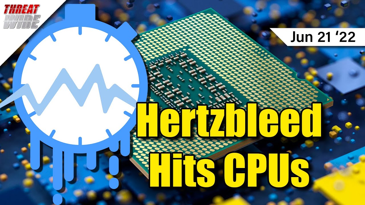 Another Record Breaking DDoS Attack; Stealing Crypto Keys from AMD and Intel CPUs - ThreatWire