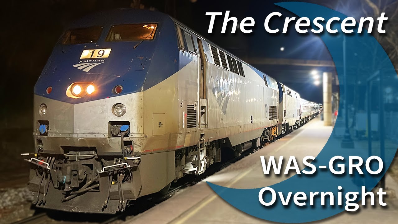 Amtrak's Crescent: 6 Hours Overnight from DC to NC!