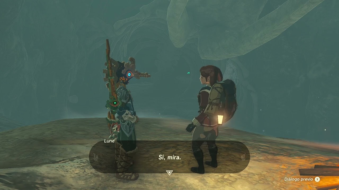 MISIÓN FÓSILES DE BALLENAS Zelda: Tears Of The Kingdom