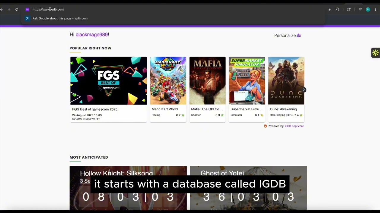 How To Get Your Game Listed On Twitch/IGDB