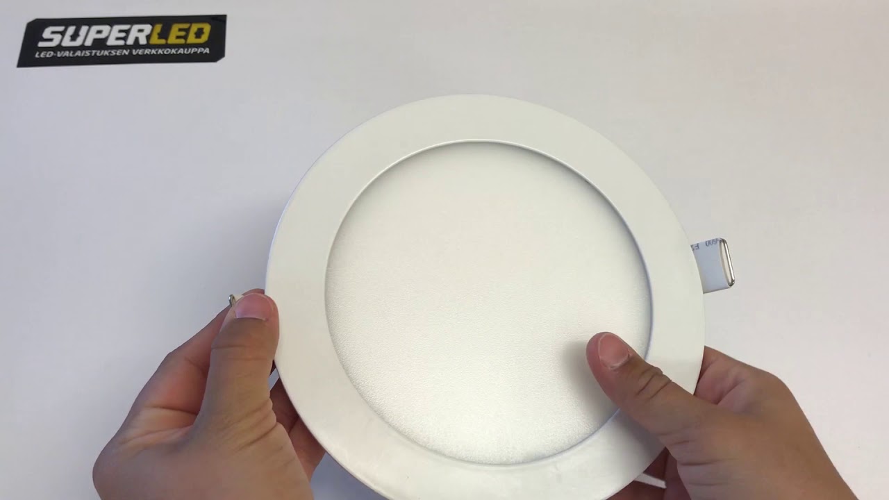 SuperLED LED-paneeli RANDI, 12W, IP44