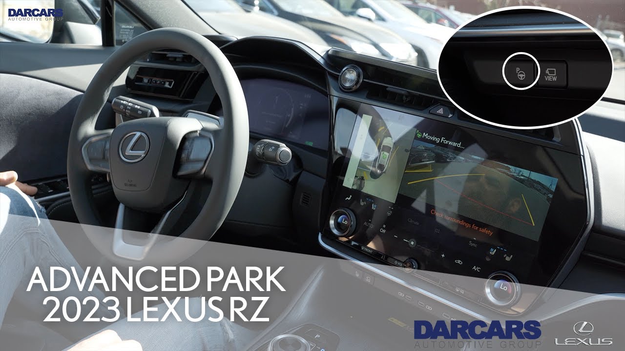How to Use Advanced Park on the All-New 2023 Lexus RZ