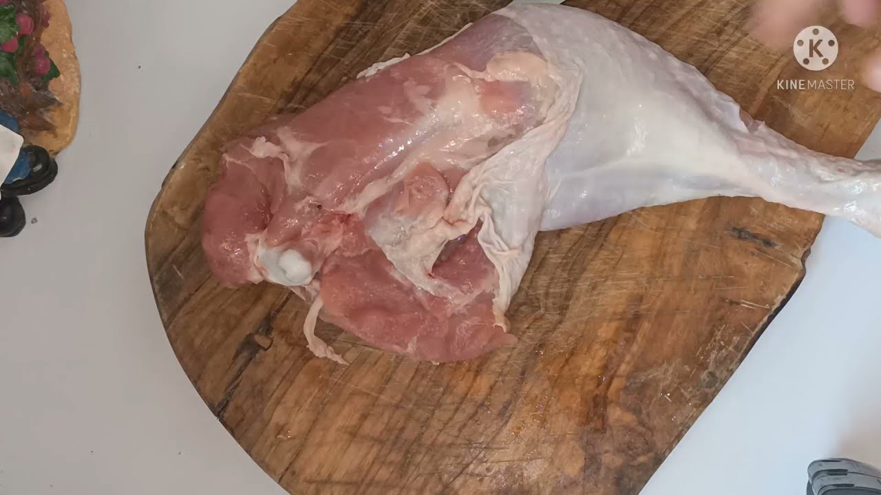 désosser une cuisse de dinde 🦃
