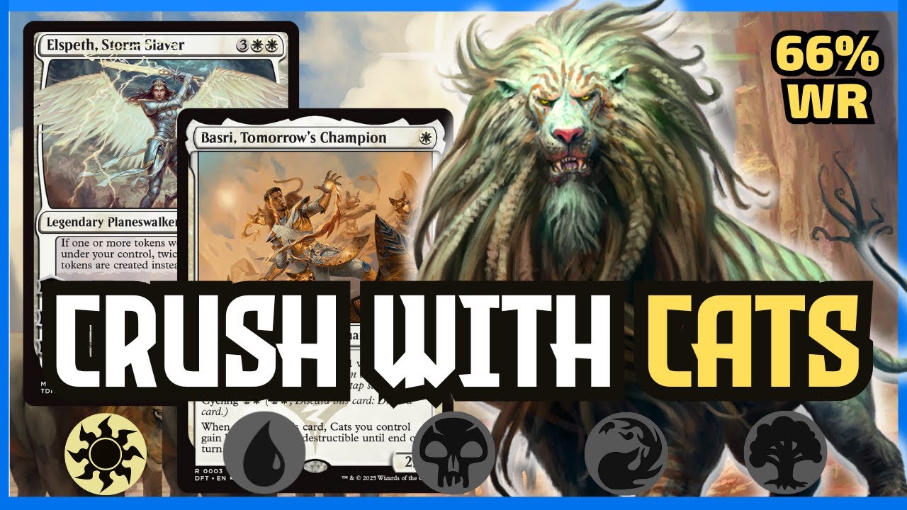 ⚪Mono White Cats is Still INSANELY Good | MTG Arena Standard Mythic Ranked