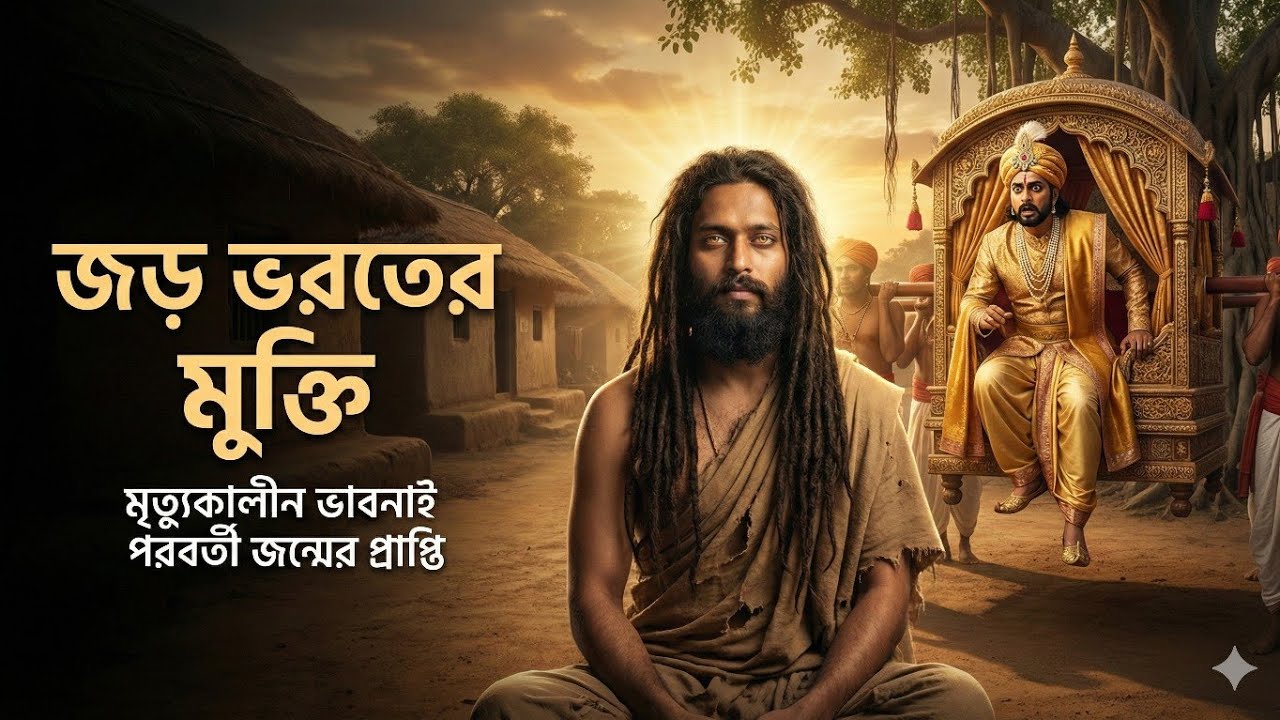 জড়ভরত কাহিনী? | রাজা রহুগণ ও অদ্বৈত জ্ঞানের মহাকাহিনী। Jarabharat story Bangla ।।