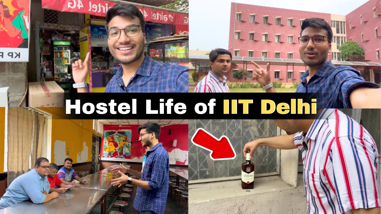 😱Hostel Tour of IIT DELHI : Fees, Mess Food, GYM & Room Tour!!! 🤩