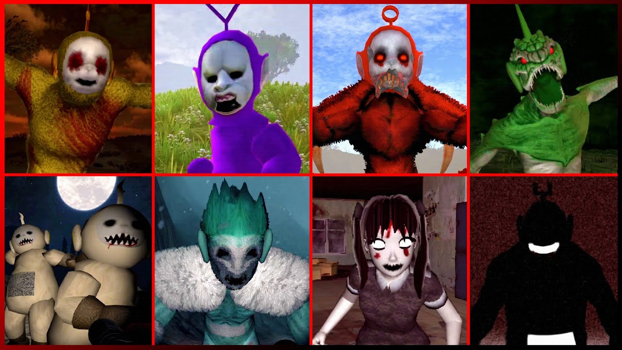 Slendytubbies 3 - All Monsters & All Maps (V2.5)