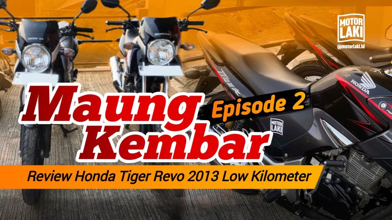 Honda Tiger Revo 2013 Low Kilometer (Maung Kembar Episode 2)